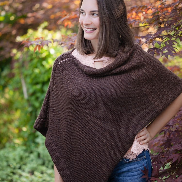 Loom knit poncho/cape pattern by This Moment is Good ...