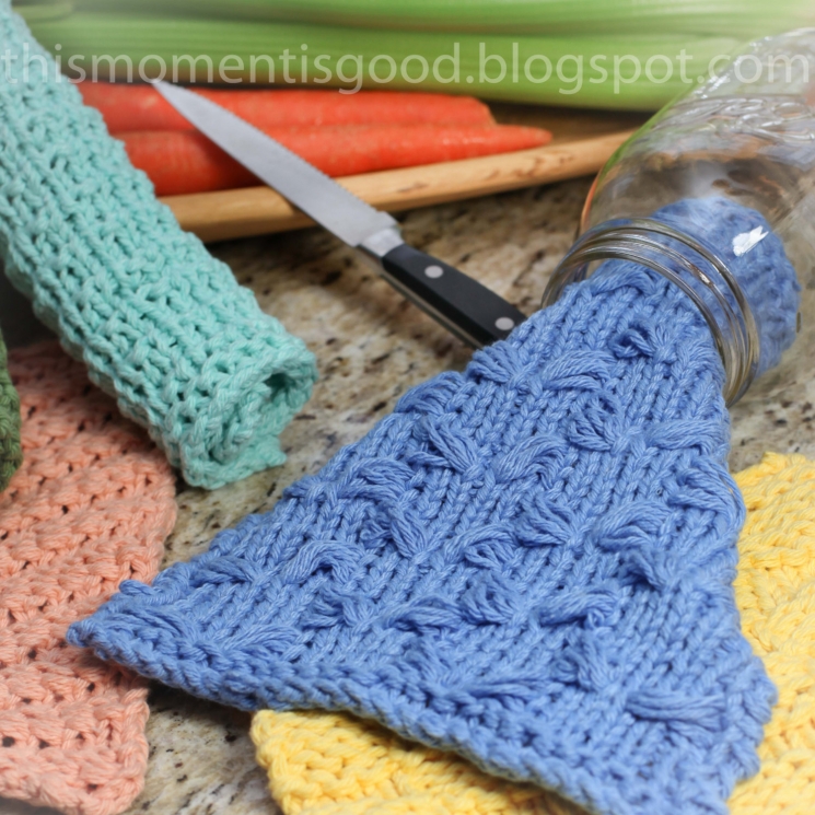LOOM KNIT WASH CLOTH PATTERNS. (7) UNIQUE PATTERNS INCLUDED