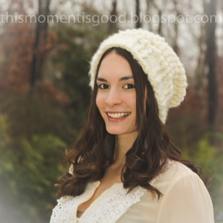 LOOM KNIT LADIES VINTAGE STYLE HAT PATTERN