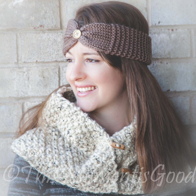 Loom Knit Cowl Pattern, The Country Cowl