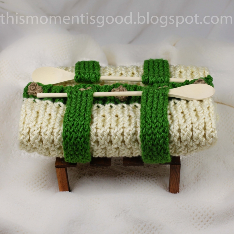 LOOM KNIT CASSEROLE CARRIER PATTERN