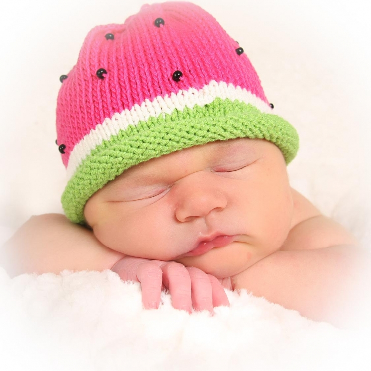 LOOM KNIT ELF & WATERMELON HAT PATTERNS