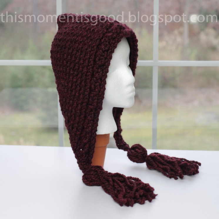 OOM KNIT LADIES/TEEN HOOD PATTERN