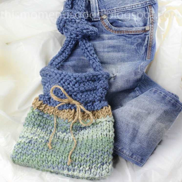 LOOM KNIT HANDBAG PATTERN