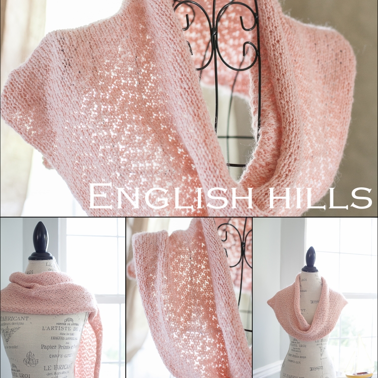 Loom Knit Lace Shawl, Snood, Cowl, Scarf, Table Runner Pattern Collection. 4 des