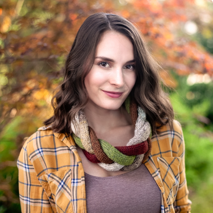 Loom Knit Challah Braid Cowl PDF PATTERN, Stylish Accent Scarf, Sized For Child/