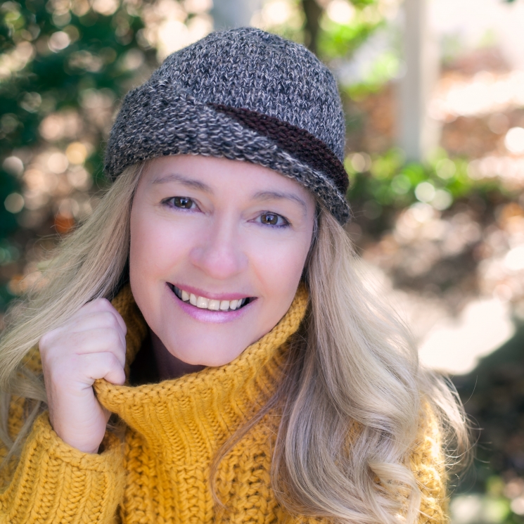 Loom Knit Tweed Cloche Hat PDF PATTERN. Fold up flap, sized for newborn to adult