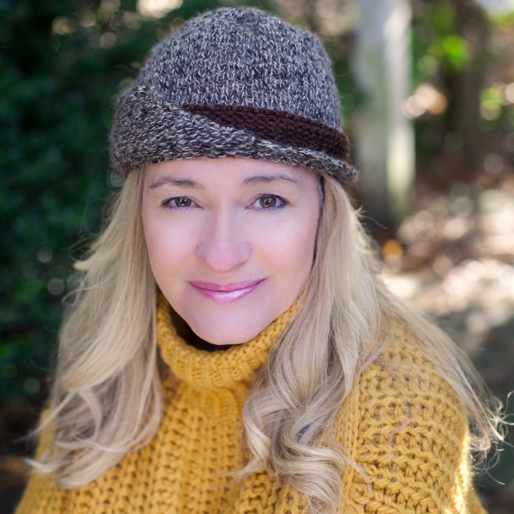 Loom Knit Tweed Cloche Hat PDF PATTERN. Fold up flap, sized for newborn to adult