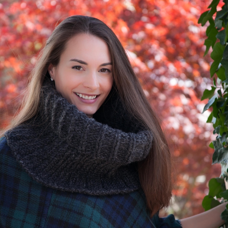 Loom Knit Cowl PATTERN, Chunky Cowl, Highland Cowl Pattern