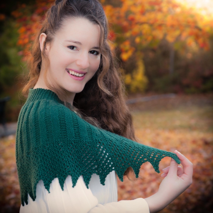 Loom knit cape pattern, capelet, shawl, poncho, wrap, victorian, PATTERN. Femini
