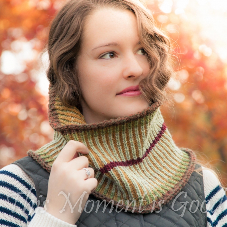 Loom Knit Brioche Cowl PATTERN, Cowl, Scarf, Neckwarmer, Preppy, Equestrian Styl