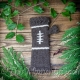 LOOM KNIT FINGERLESS MITTS PATTERN. FOOTBALL THEMED MITTS PATTERN