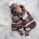 LOOM KNIT NEWBORN COCOON PATTERN, LOOM KNIT HAT PATTERN LOOM KNIT BOOTIES PATTER