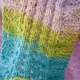 Loom Knit Eyelet & Ripple Scarf Pattern