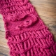 Loom Knit Scarf, Cowl, Shawl Pattern. Wild Rose Cowl, Scarf, Scarflet, Shawl Pat