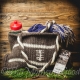 LOOM KNIT FOOTBALL THEMED TOTE PATTERN; FELTED TOTE PATTERN LOOM KNIT FOOTBALL THEMED TOTE PATTERN; FELTED TOTE PATTERN