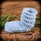 LOOM KNIT SLIPPER BOOTS PATTERN. THE BUNCHY BOOT PATTERN!