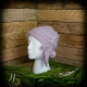 Loom Knit Cloche Hat PATTERN, Side Tie Bow, Vintage, Feminine, Dressy, Hat PDF P