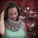 Loom Knit Cowl Pattern, Structural, High Fashion Cowl Pattern. PDF Download.