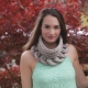 Loom Knit Cowl Pattern, Structural, High Fashion Cowl Pattern. PDF Download.