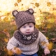 Loom Knit Mouse Hat And Cowl Set PDF PATTERN. Sized For Baby to Adult. Loom Knit Mouse Hat And Cowl Set PDF PATTERN. Sized For Baby to Adult.