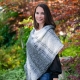Loom knit poncho/cape pattern by This Moment is Good