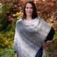 Loom knit poncho/cape pattern by This Moment is Good