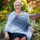 Loom knit poncho/cape pattern by This Moment is Good