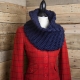 Loom Knit Sassenach Cowl PATTERN, Chunky Cowl Pattern