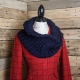 Loom Knit Sassenach Cowl PATTERN, Chunky Cowl Pattern