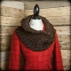 Loom Knit Sassenach Cowl PATTERN, Chunky Cowl Pattern
