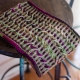 Loom Knit Brioche Cowl Pattern, Neckwarmer, Fancy Brioche Pattern