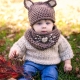 Loom Knit Mouse Hat And Cowl Set PDF PATTERN. Sized For Baby to Adult. Loom Knit Mouse Hat And Cowl Set PDF PATTERN. Sized For Baby to Adult.