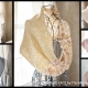 Loom Knit Lace Shawl, Snood, Cowl, Scarf, Table Runner Pattern Collection. 4 des