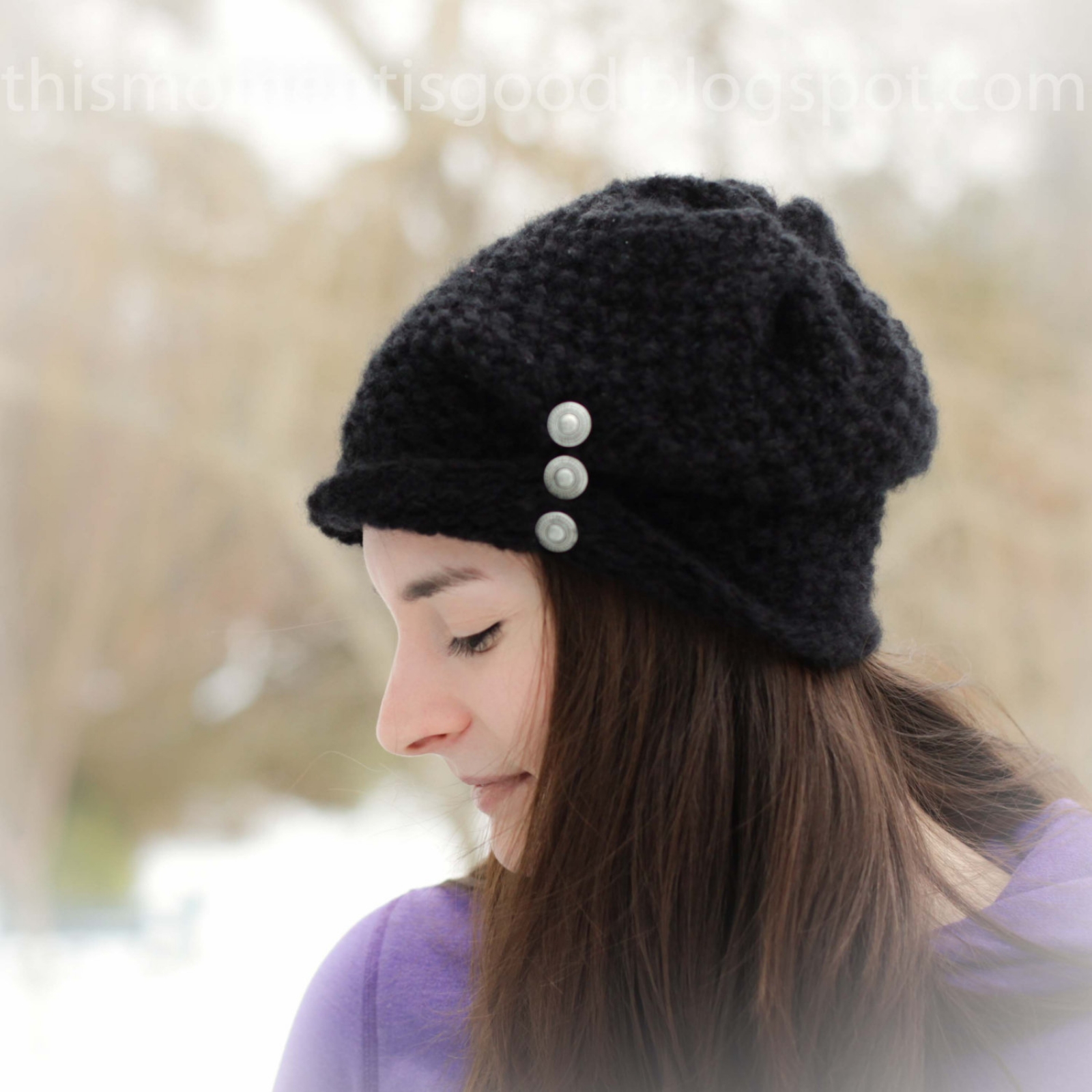 Create a Stylish Brimmed Hat with Loom Knitting (Free Pattern!)