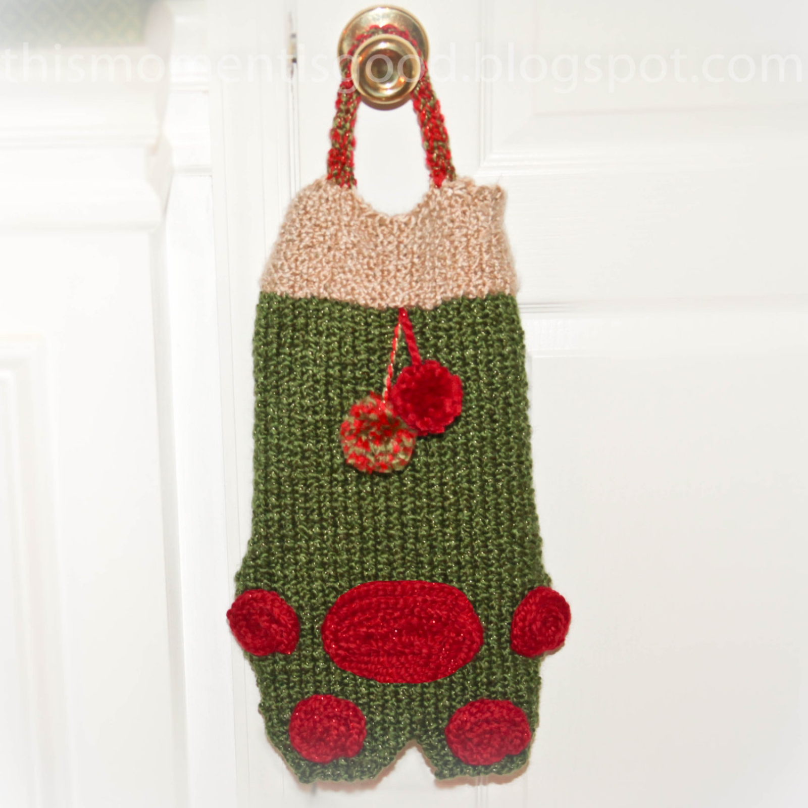 Loom Knitting Christmas Stocking Pattern