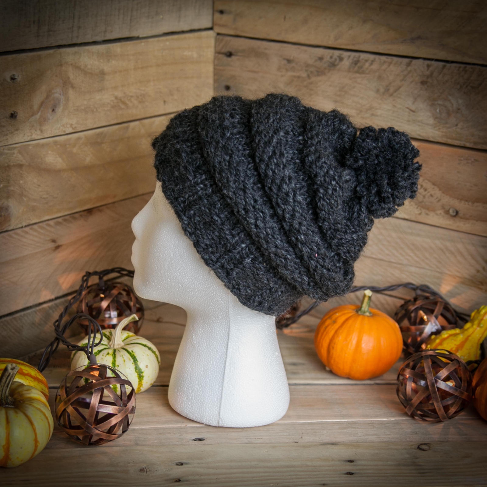 Easy Knitting Loom Hat ⋆ The Stuff of Success