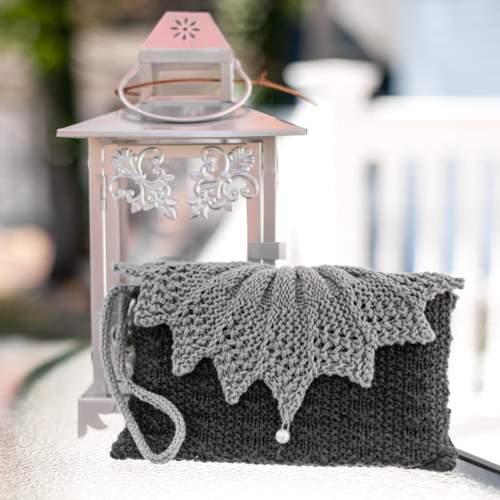 Loom Knit Clutch, Purse, Evening Bag, Wristlet PATTERN. This Moment