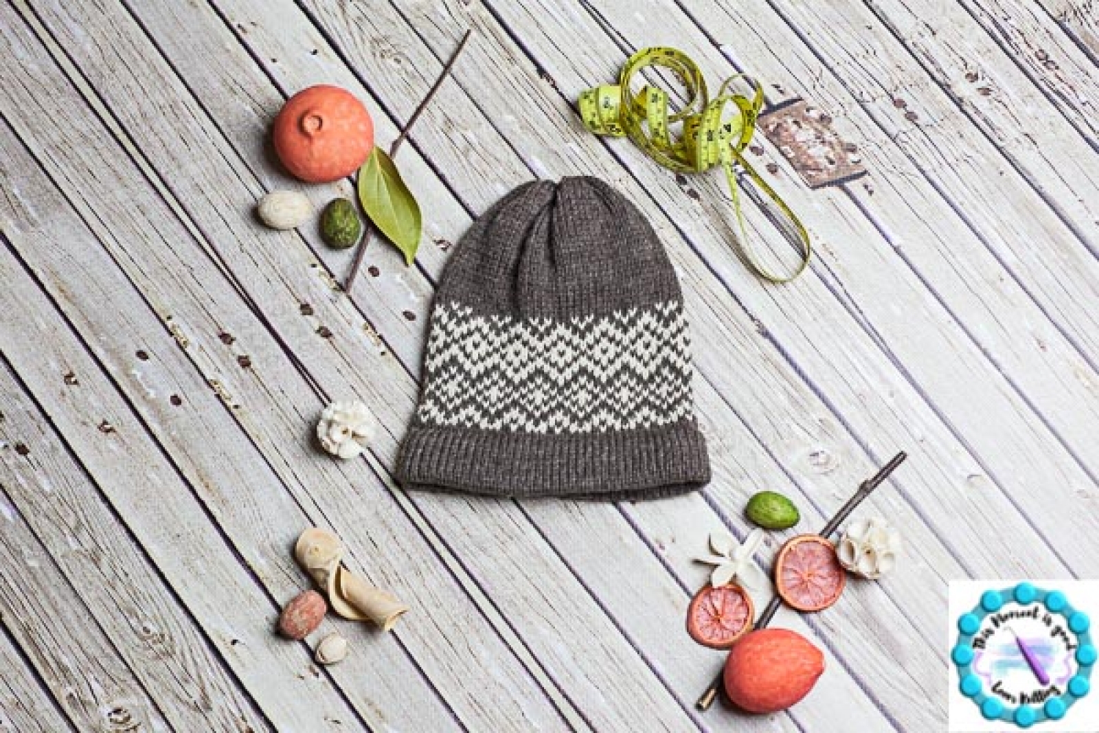 Loom Knit Fair Isle Hat Patterns. 6 PDF Loom Knitting Patterns. This