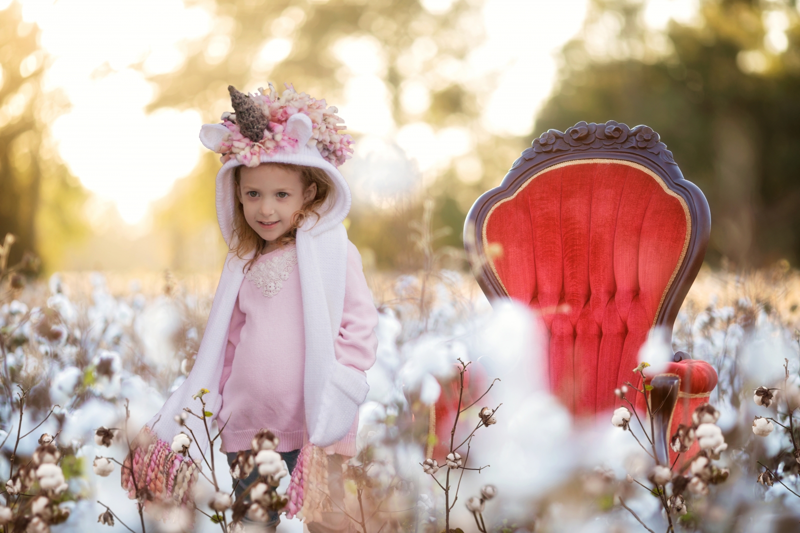 Loom Knit Unicorn Pocket Scarf With Hood Pdf Pattern Double