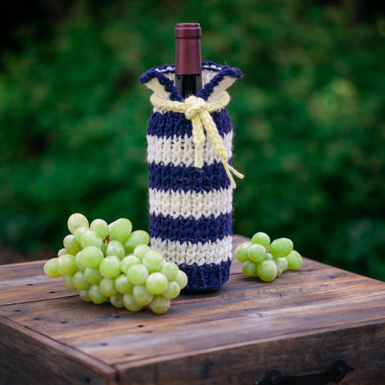 Loom Knit Wine Themed Pattern Collection, 3 PDF Patterns included