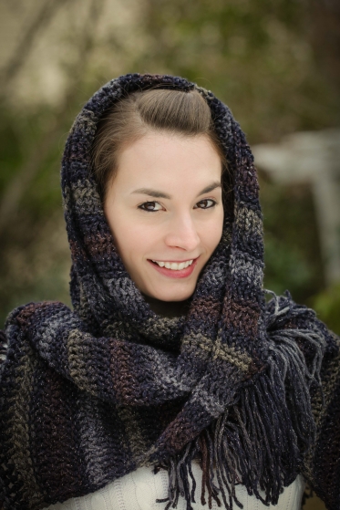 Loom Knit Shawl