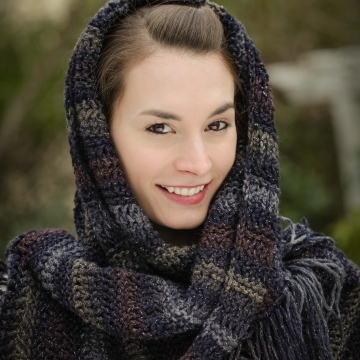 Loom Knit Shawl Loom Knit Shawl