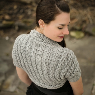Loom Knit Shrug