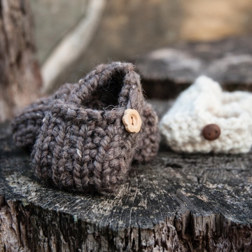 Loom Knit Baby Shoe, Loom Knit Baby Loafer PATTERN