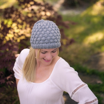 Loom Knit Tote, Stitch & Hat Pattern Set. 2 Loom Knitting Patterns + Stitch Instructions. PDF PATTERN Download.